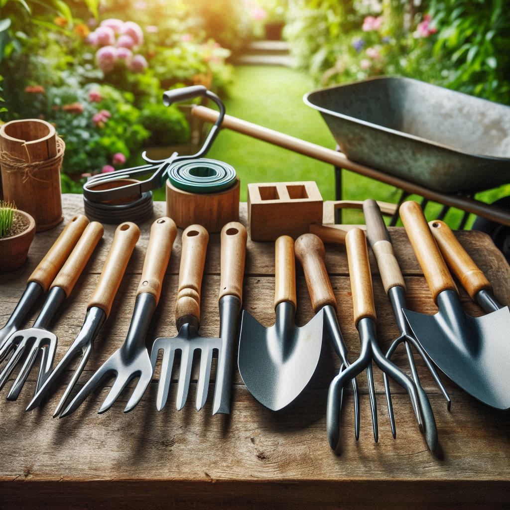 outils de jardinage, outillage, accessoire